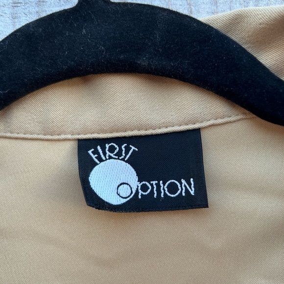 FIRST OPTION vintage jacket blazer size medium button work career casual fall‎ - Picture 5 of 8